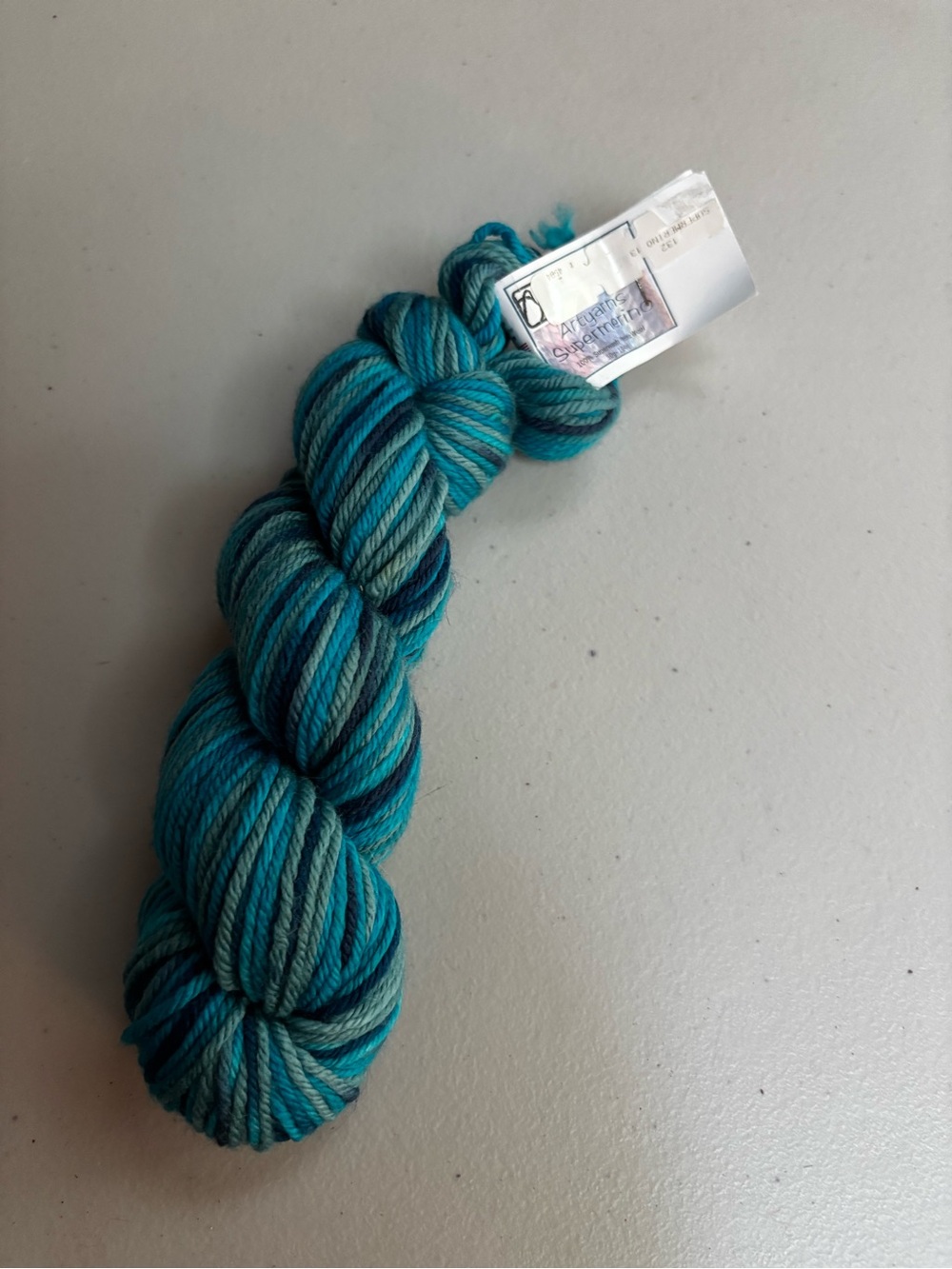 Artyarns Luxury Supermerino Hand painted Yarn 1 skein 50g